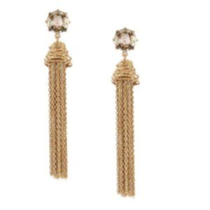 Belle Badley Mischka Tassle Earrings